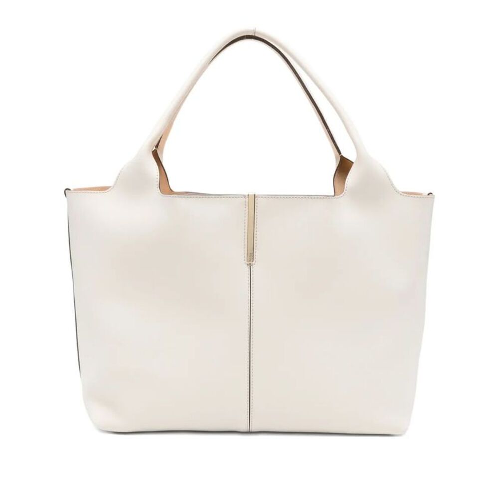 Medium-Small Leather Shopping Bag Women